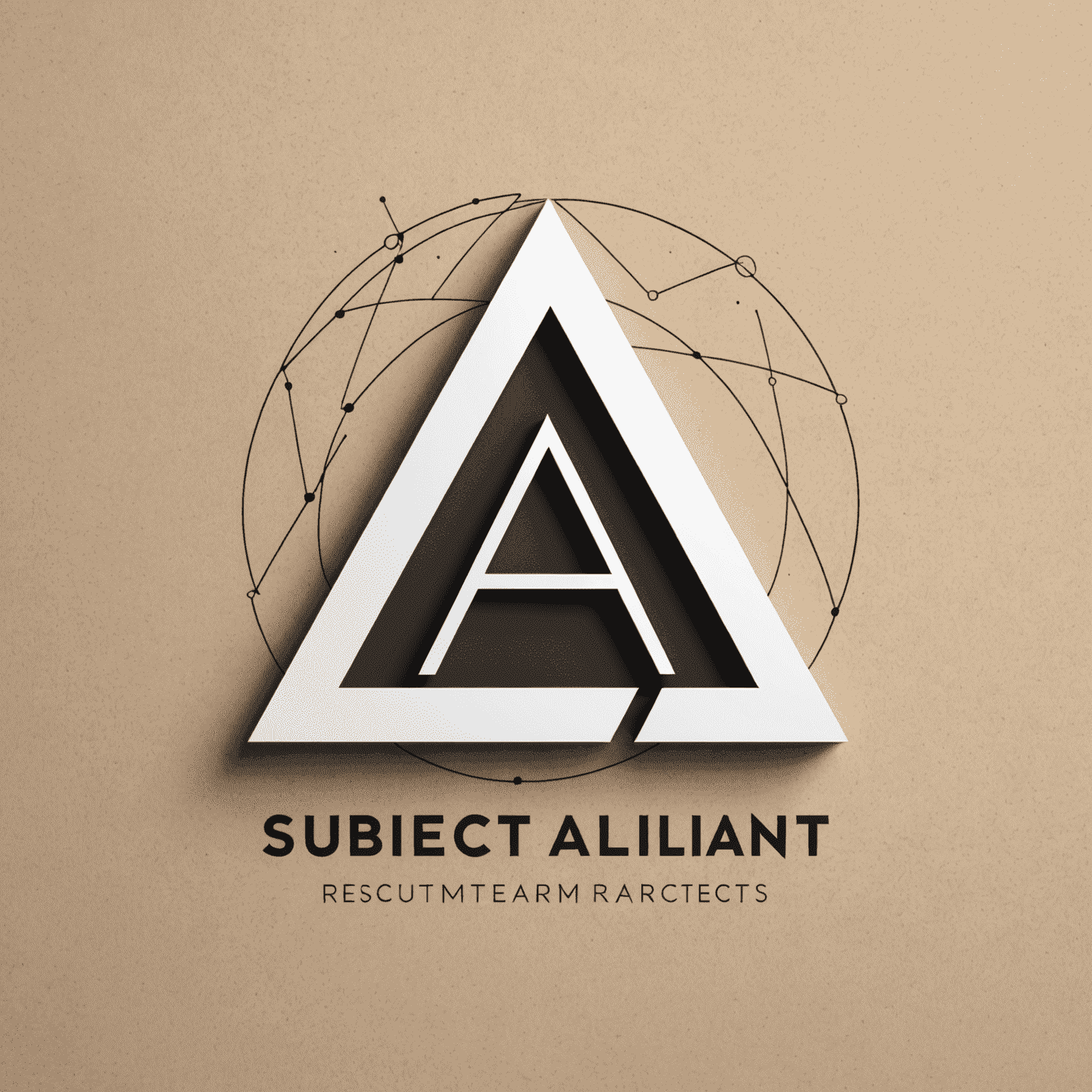 Alliant Recruitment Architects logo featuring a modern, stylized 'A' with interconnected lines symbolizing career paths and connections