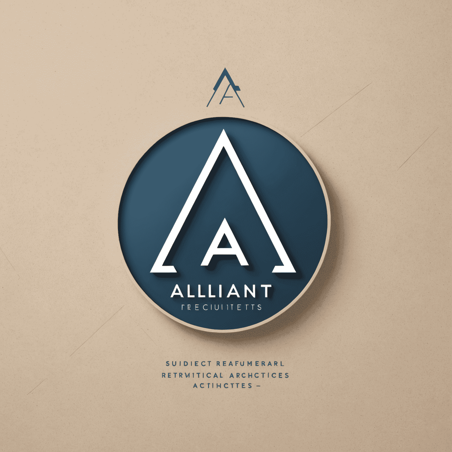 Alliant Recruitment Architects logo featuring a modern, stylized 'A' with interconnected lines symbolizing career paths and connections